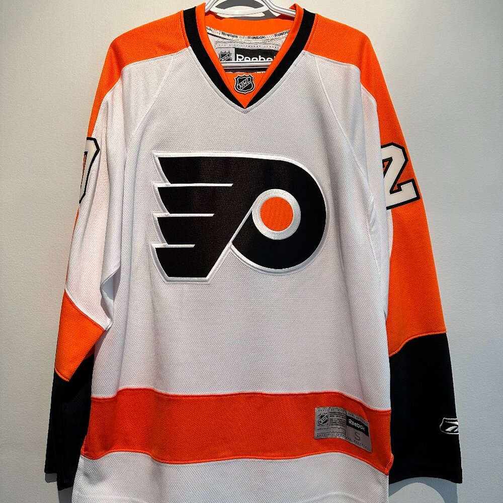 Reebok NHL Men's Small Philadelphia Flyers Hockey Players Jersey